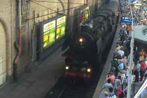 Für Westfalendampf zum Hafengeburtstag nach Hamburg