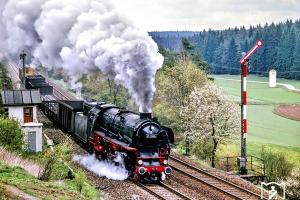 Eisenbahnjubliäum 1985 - Ausbildungs- und Probefahrten