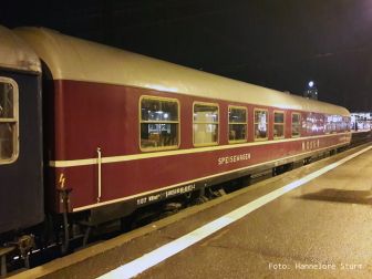 <p>Der WRtm in einem Sonderzug am 13. Dezember 2017. Foto: Hannelore Sturm</p>