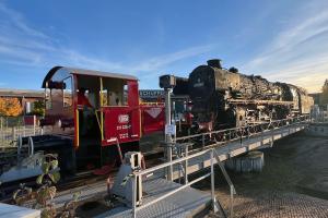 Dampflok 01 1081 Leihgabe bei den Bielefelder Eisenbahnfreunden e. V.